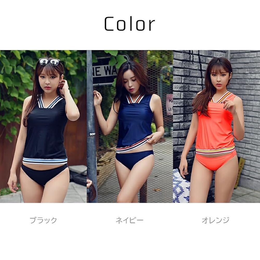 Amazon.co.jp: [SEA ANGEL] 水着 レディース 3点セット
